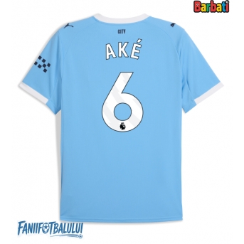 Manchester City Nathan Ake #6 Tricou Fotbal Replică 2025-26 Barbati Acasa